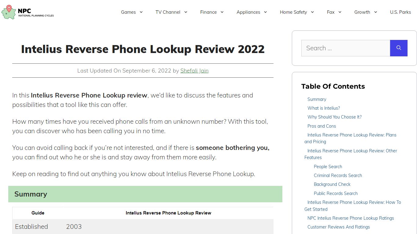 Intelius Reverse Phone Lookup Review 2022 | By NPC Experts!