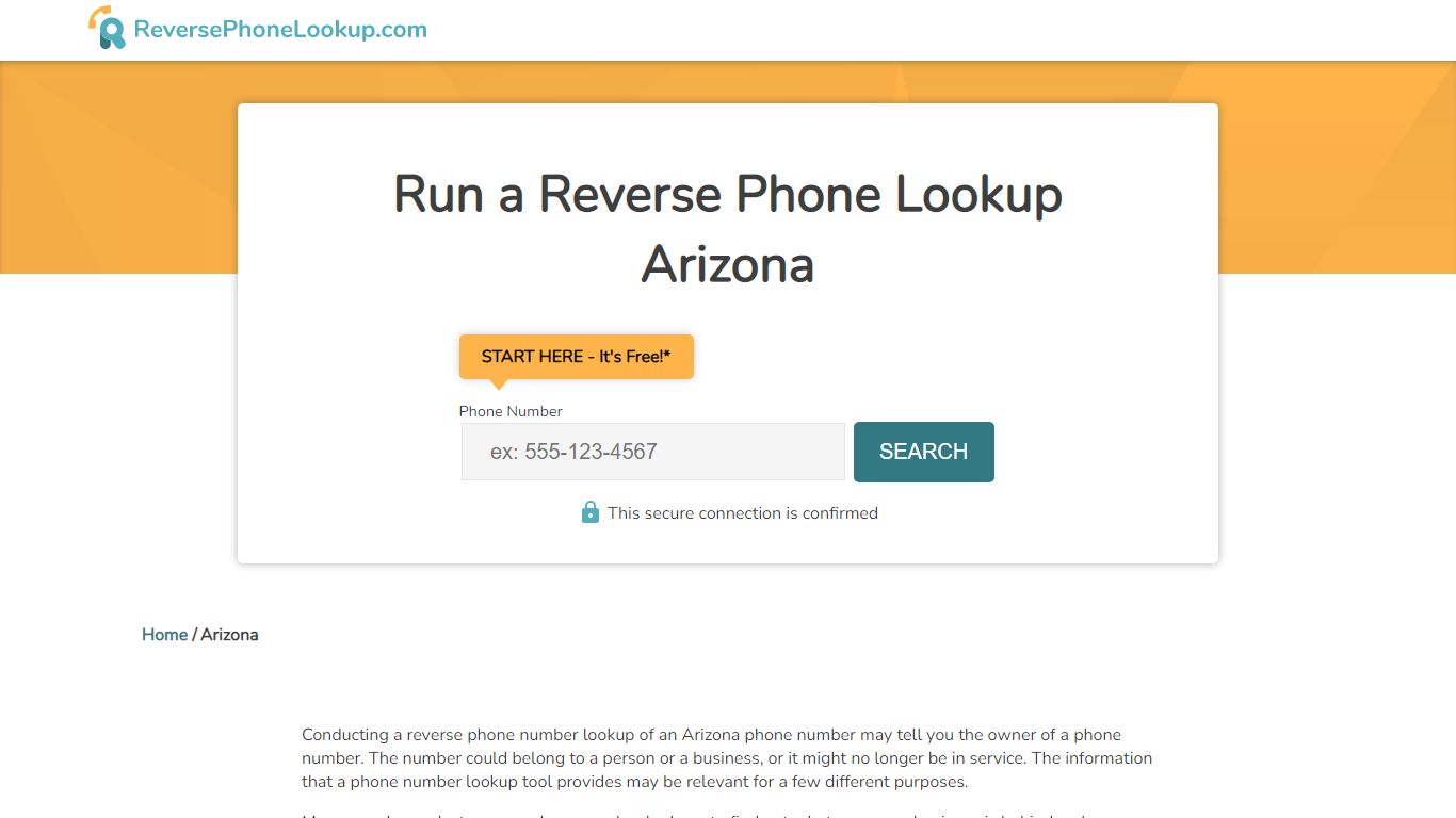 Arizona Reverse Phone Lookup - Search Numbers To Find The Owner